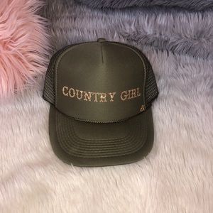 Mother trucker mesh country girl hat